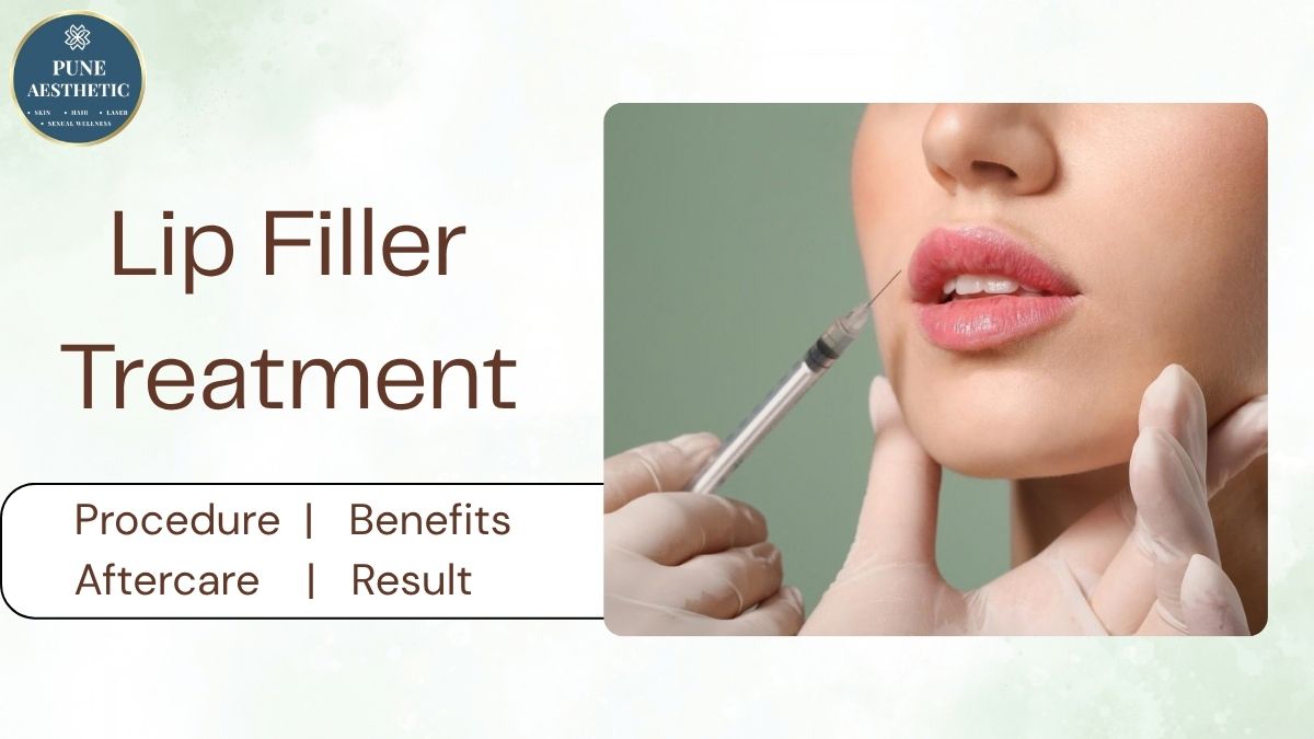 Lip Filler Treatment in Pune: Enhance Lip Volume, Shape & Definition