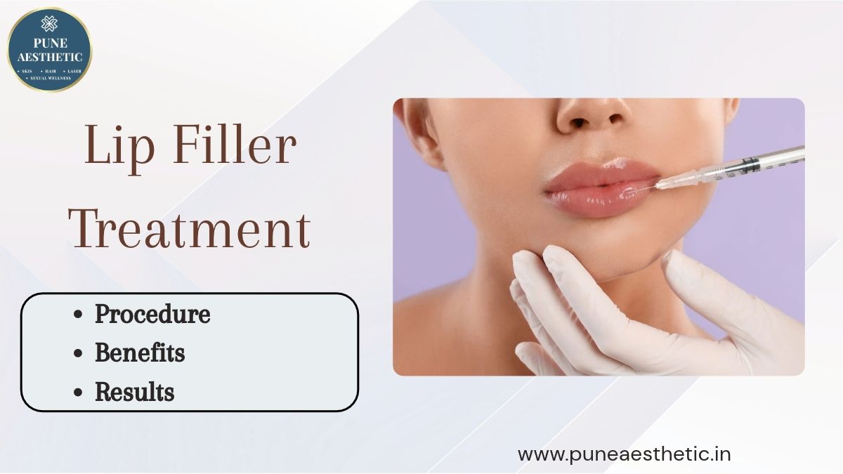 Lip Filler Treatment at Pune Aesthetic – Enhance Your Lips with Natural-Looking Volume